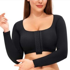 Nebility Arm Compression Sleeve Women Arm Shaper Post Surgery Post Surgery Front